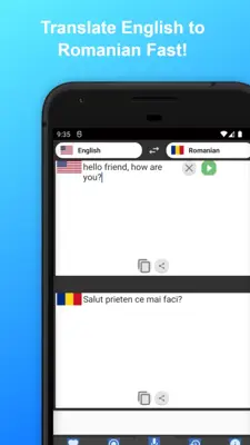 English to Romanian Translator android App screenshot 0