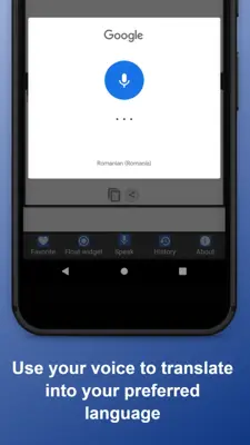 English to Romanian Translator android App screenshot 2