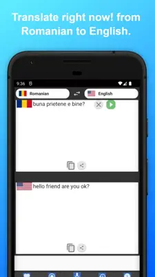 English to Romanian Translator android App screenshot 3