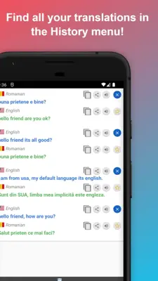 English to Romanian Translator android App screenshot 4